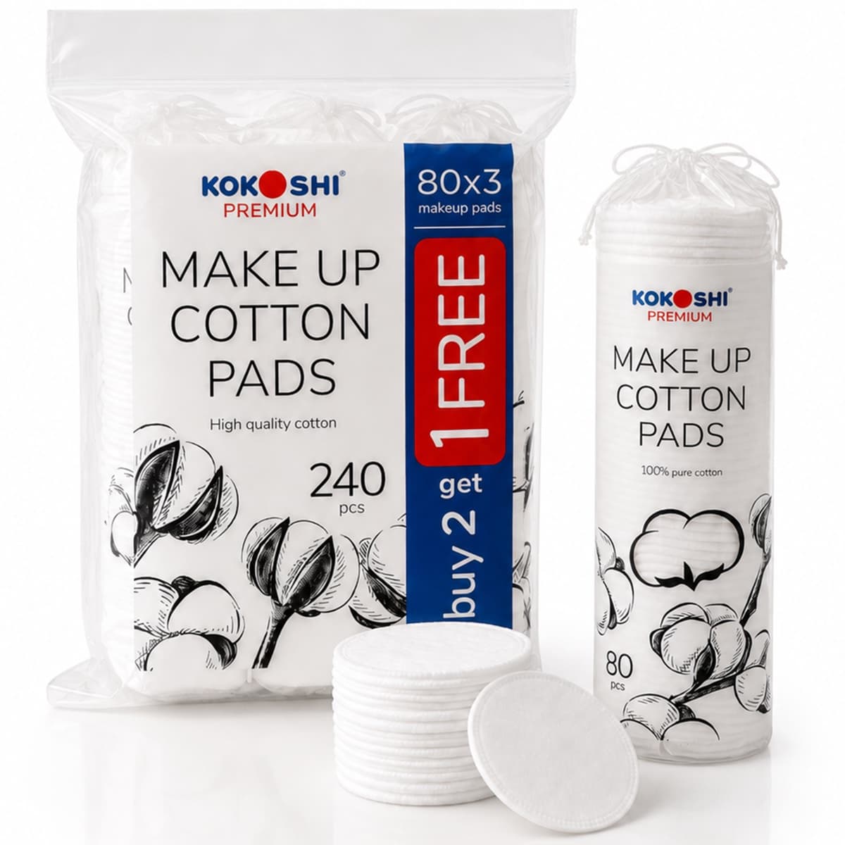 Premium Make-up Cotton Pads